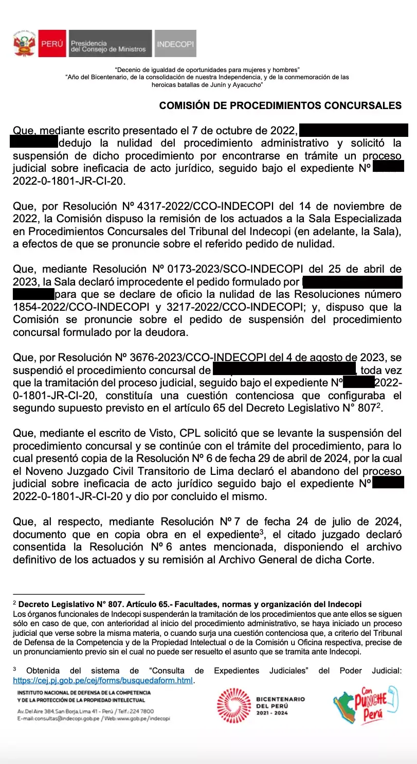 Resolución INDECOPI - Página 2