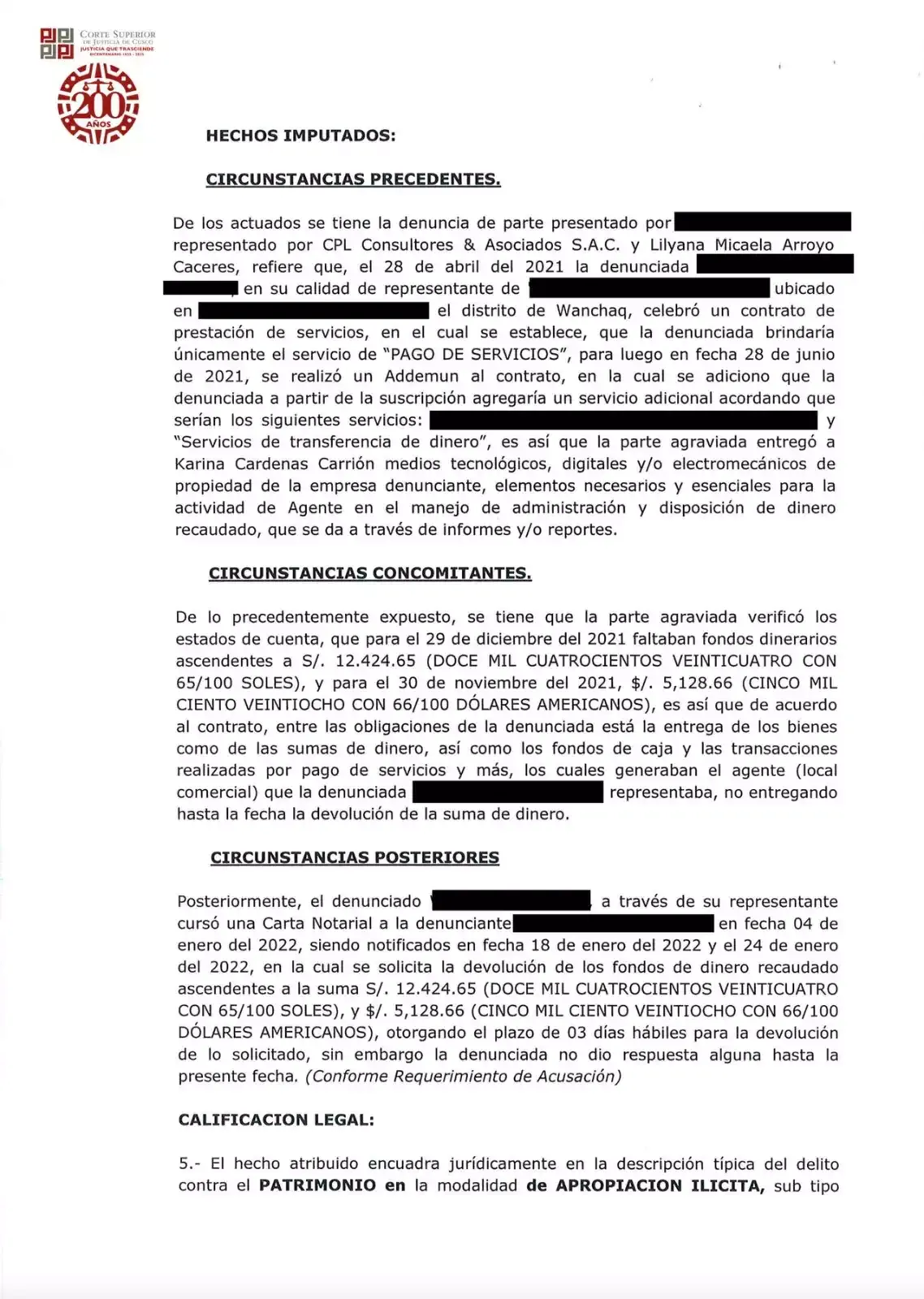 Resolución judicial – página 2