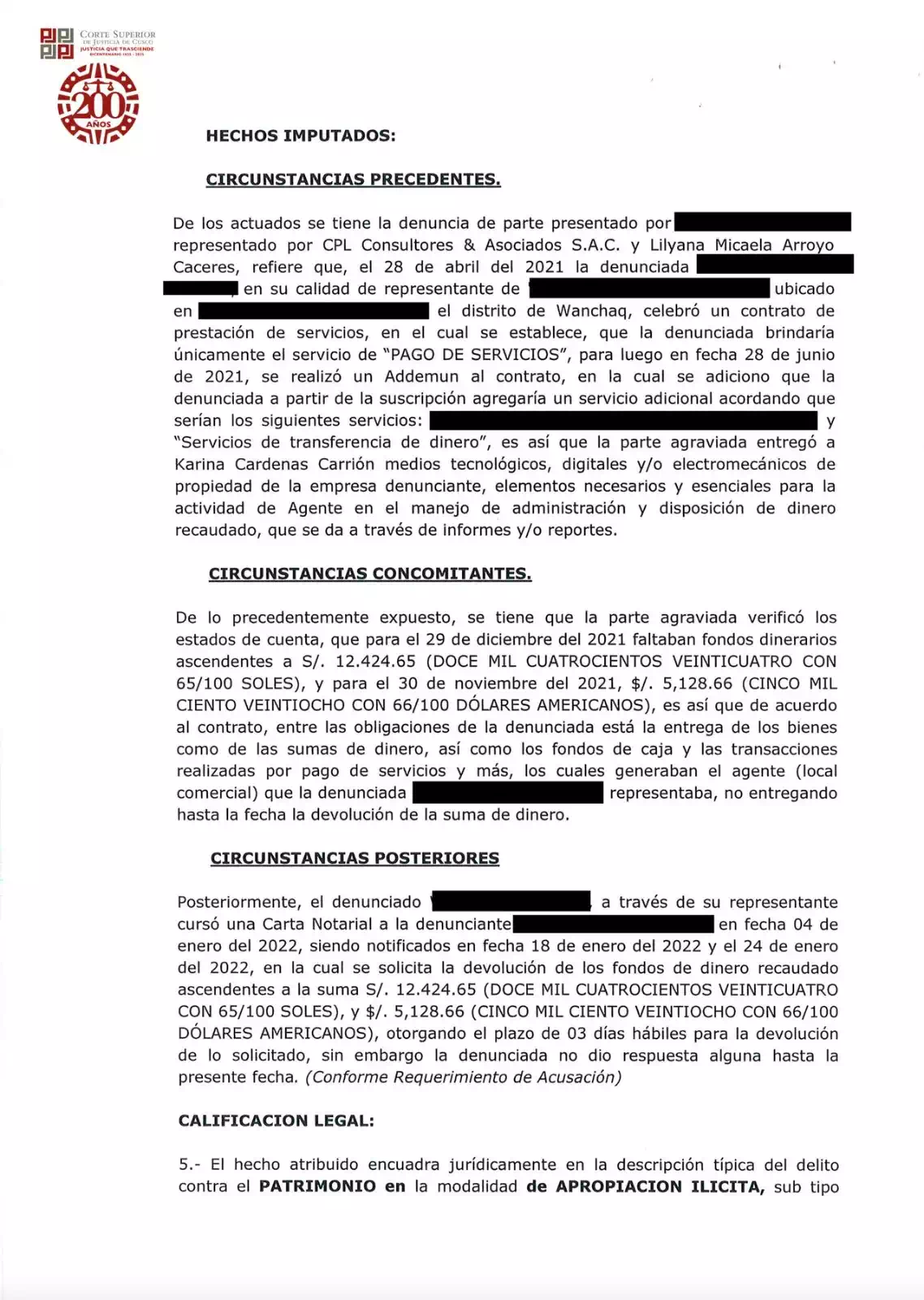 Resolución judicial – página 2